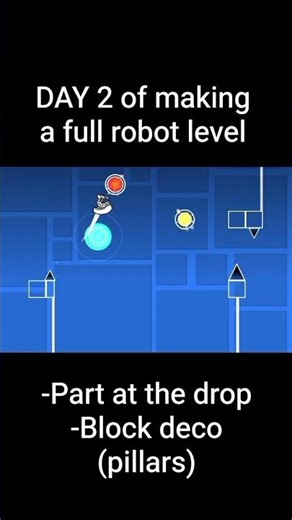 DAY 2 of making this level ! #geometrydash #gd