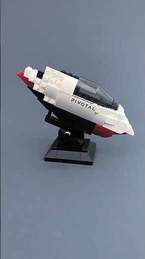 LEGO Time-Lapse Build of Pivotal Helix Flying Car – eVTOL Ultralight Aircraft Model