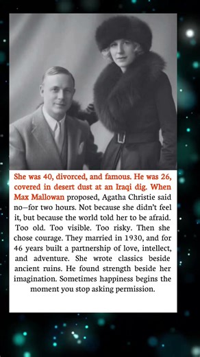 Agatha Christie’s Bold Love Story: When Courage Beat Age and Changed Everything |