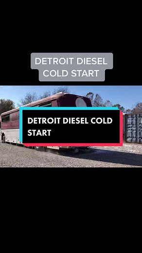 DETROIT DIESEL COLD START #detroit #diesel #coldstart_clip
