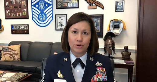 Air Force Chief Master Sergeant JoAnne Bass on Memorial Day remembrance