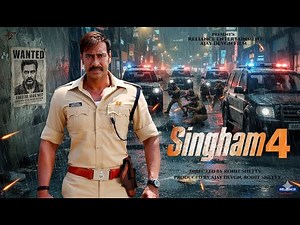 Singham 4 Teaser Trailer | Ajay Devgn Returns as Bajirao Singham!