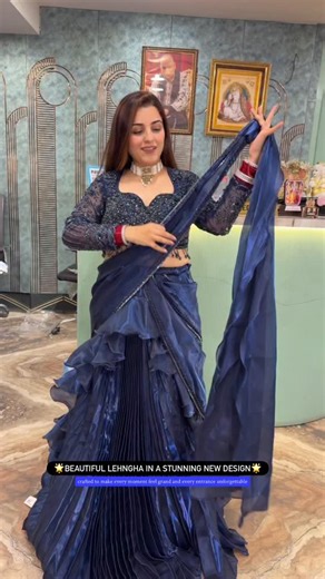 Riya Closet | ✨ Beautiful lehngha in a stunning new design — crafted to make every moment feel grand and every entrance unforgettable. Perfect for... | Instagram