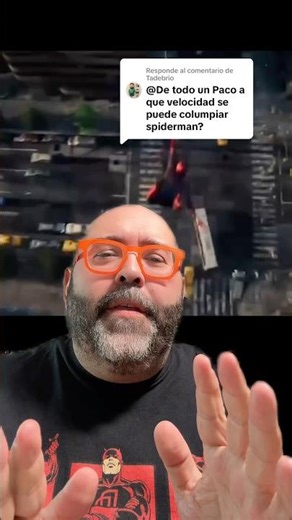 How fast does Spider-Man swing?