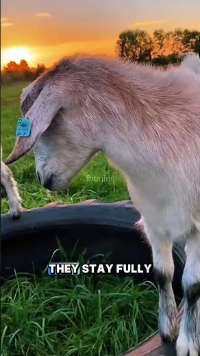 The Goats That “Pass Out” When Scared 🐐😱 #animals #goat