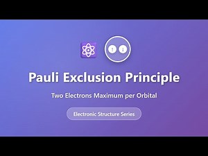 Pauli Exclusion Principle Explained: Why Orbitals Hold Only 2 Electrons