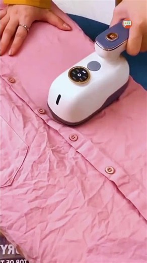 Iron Clothes in 30 Seconds Try This Portable Garment Steamer #amazonfinds