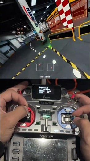 FPV sim racing – 3 laps, same weight/drag, fastest wins