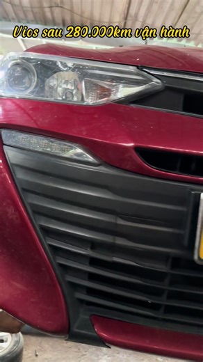 Đại tu gầm Toyota Vios sau 280.000km vận hành