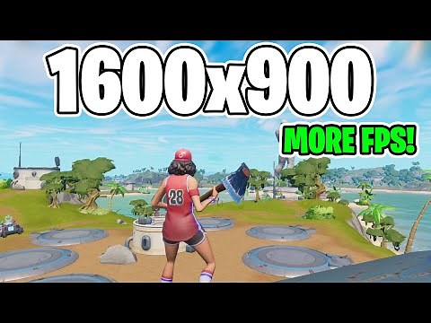 Typical Native Resolution *1600x900* (best non stretched res) Fortnite season 1