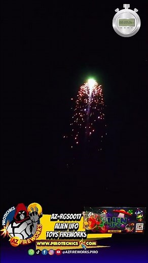 AZ-RGS0017 ALIEN UFO TOYS FIREWORKS