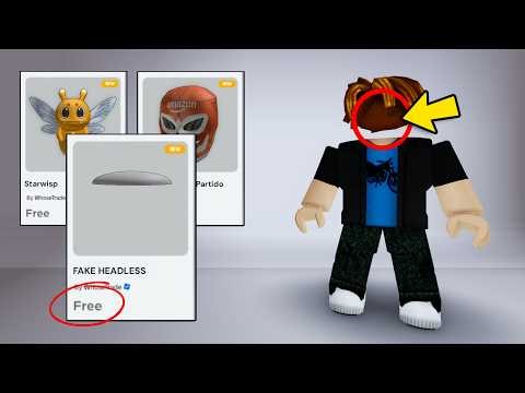 🤯 NEW FREE ITEMS & FAKE HEADLESS ON ROBLOX!! 2026