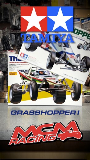 ❤️💙 Tamiya Grasshopper I (1984) & Grasshopper II (2017) #tamiya #build #kit #grasshopper #fun #skills https://www.mcmracing.com | MCM Racing