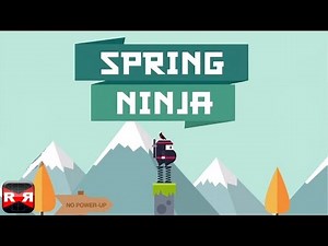 Spring Ninja (By Ketchapp) - iOS / Android - Gameplay Video