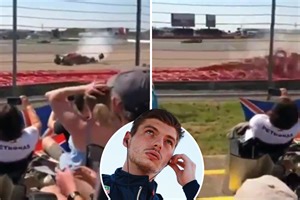 Fan footage shows brutal impact of Verstappen's crash as Hamilton is blamed