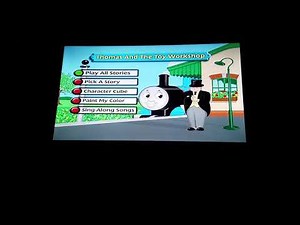 Thomas & Friends Thomas And The Toy Workshop DVD Menu
