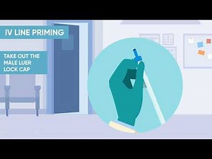 HOW TO DO PRIMING OF INFUSION SET FITTED WITH DIAL FLOW REGULATOR #IVSET #FLOW-CONTROLLER