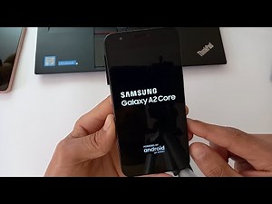 SAMSUNG GALAXY A2 Core Hard reset كيفية فورمات الهاتف سامسونج أ2 كور و تخطي النمط