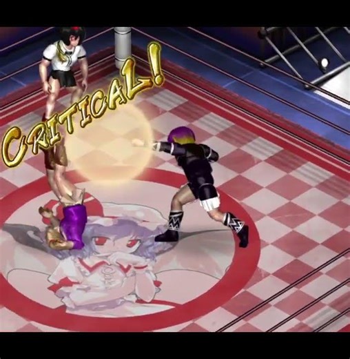 TouhouRassle - Radiant Flare Fist #fpww #touhou