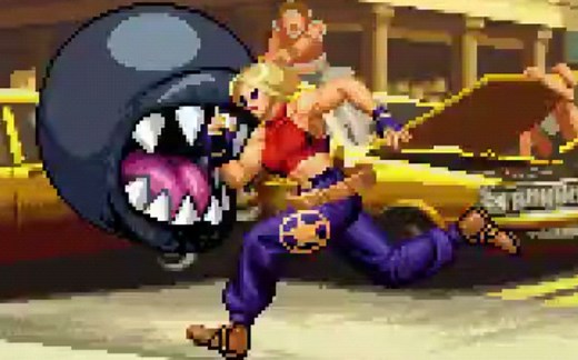 Mugen全女格斗 黑丸 vs 玛丽