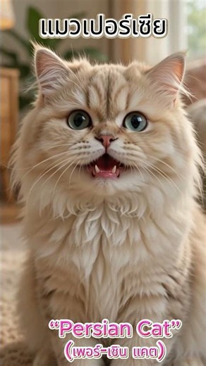 รู้จัก “แมวเปอร์เซีย” เจ้าเหมียวขนฟูสุดน่ารัก 🐱 | Persian Cat | AniWorld EP.02