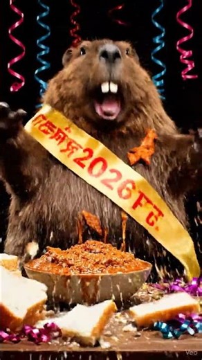 Beaver’s Vindaloo Inferno: The Spiciest (and Funniest) New Year’s Meltdown of 2026! #animalreactions