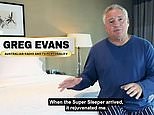 Host of Perfect Match Greg Evans resurfaces spruiking MATRESSES