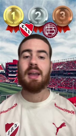 Podio vs Lanús #independiente #todorojo #todorojo🔴 #independientedeavellaneda #reydecopas