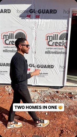 Jacobi Winslett | OKC Real Estate on Instagram: "😍 Is multi-gen living the next big thing?! One of our buyers had a vision, and we’re making it come to LIFE! 💫 The standard Laguna floorplan is 3,000 sqft. THIS one is $3,800 sqft and features an attached apartment — complete with its own kitchen, laundry, and HVAC system. 🔨🧱 Did you know that a personalized build at TimberCraft takes only 5 months and YOU call the design shots? From flooring and cabinetry to exterior stone selections, our Des