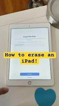 How to Erase an iPad Before Selling It (Step-by-Step Guide) #ipad #apple #tech