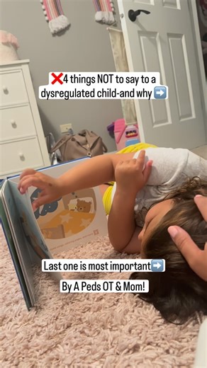 Courtney English | Pediatric Occupational Therapist | Things I’m trying to say instead when my child is dysregulated (because yes… I’ve absolutely said all of these before when I was... | Instagram