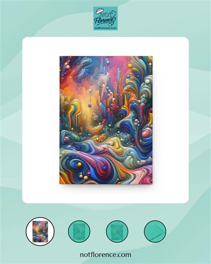 🌀 Dive into a world of imagination with our Colorful Swirls Journal! ✨ This stunning hardcover writing notebook isn't just a diary; it's your canvas for inspiration! 🎨 With vibrant, mesmerizing designs, every page invites you to unleash your creativity and distill your thoughts. Perfect for artists and dreamers alike, this journal fits beautifully in your daily routine — whether you’re jotting down notes, sketching doodles, or penning poetry! 💭✨ Hurry, these artistic treasures are flying off 