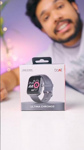 boAt Ultima Chronos Unboxing - Best Smartwatch #shorts #WearYourSmart #UltimaChronos #boAt