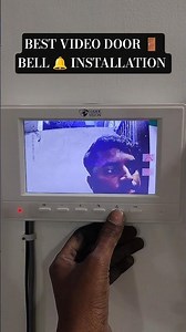 Hawkvision video door phone Installation #videodoorphone #doorphone #doorbell #doors #lock #doors