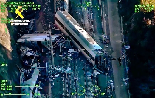 Accident de trains en Espagne : Le bilan grimpe à 40 morts, le pays décrète trois jours de deuil national