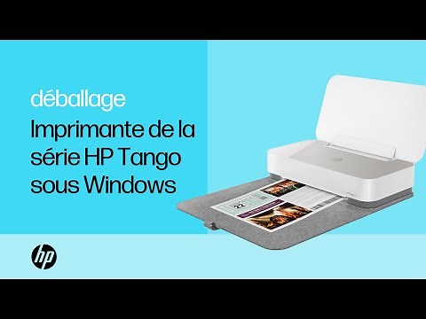 Déballer et configurer les imprimantes de la série HP Tango sous Windows | HP Tango | HP Support
