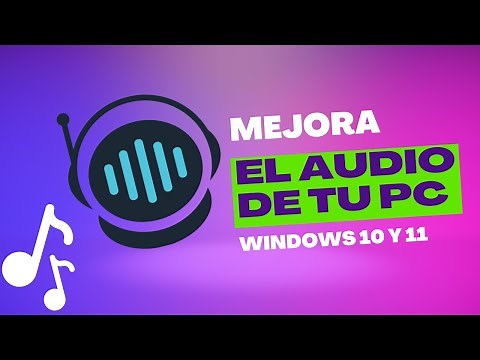Mejorar el sonido de tu pc windows 10 y 11 //Con FxSound//