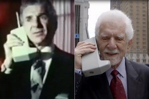 Former Motorola Engineer Martin Cooper Made the First Cell Phone Call 50-Years-Ago Today
