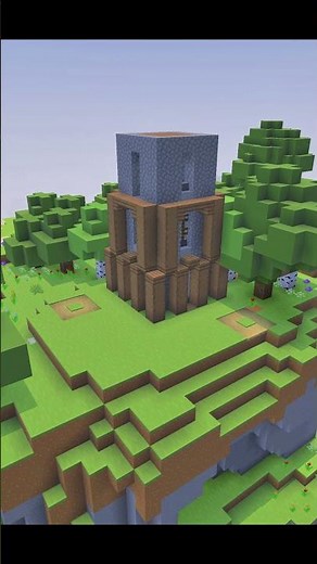 🏰 Minecraft Castle Build | Ultimate Survival Castle 🔥#shorts