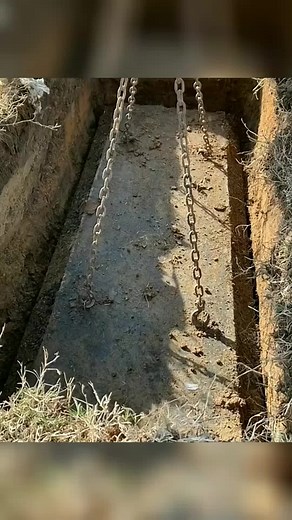 #fyp #scary #gravedigger #excavation #cemetery #vault #barrymrdeep #viral #foryou
