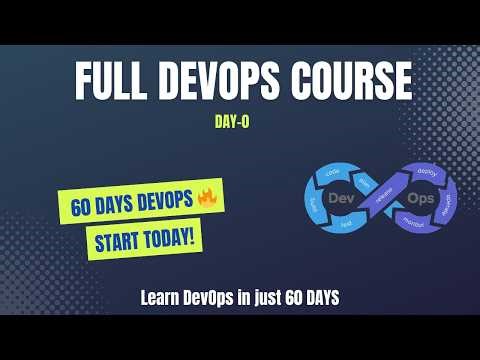 Full 60 Days DevOps Course 🔥 | Day 0: Roadmap & Curriculum (Start Here!)