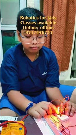 DIY robotics project by school students