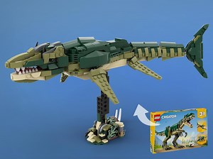 LEGO MOC-212823 Mosasaurus (Creator > Creator 3-in-1 2025)