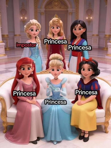 Las Princesas de Disney y el Juego del Impostor