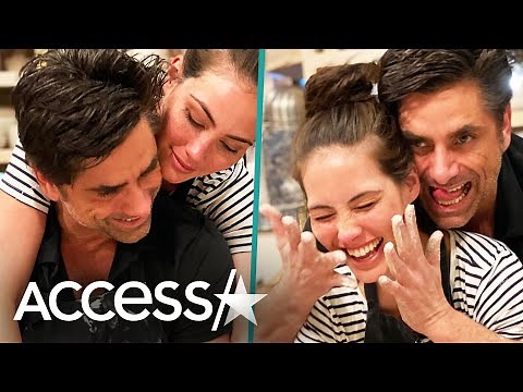 John Stamos Recreates Romantic 'Ghost' Pottery Scene With Wife Caitlin On 2nd Wedding Anniversary