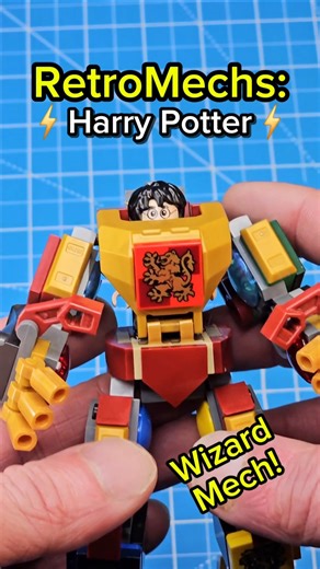 I built a LEGO Harry Potter RetroMech!