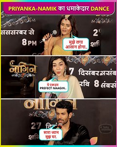 688K views · 19K reactions | Naagin 7 is soon going ot be back on small screen, Priyanka Chahar Choudhary, Eisha Singh and Nmaik Paul will be seen in the lead role, they interacted with the media and reveals about the show their character and who is the Dragon in the show. #PriyankaChaharChoudhary #EishaSingh #NamikPaul #Naagin7 #TVDrama #ShowBuzz #CelebrityTalks #tellymasala | Telly Masala | Facebook