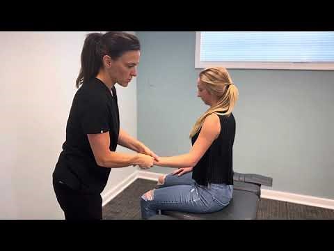 Adjusting at Aligned Chiropractic