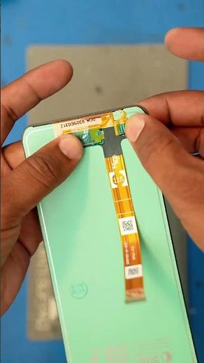 Oppo a16 brokken display change #smartphone #amoled #repair #tech #iphone12mini #unboxing
