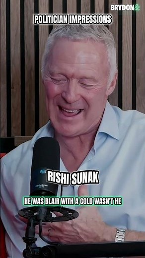 Rory Bremner's politician impressions! #impression #comedian #barackobama #davidcameron #rishisunak